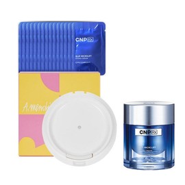 When purchasing a Hanskin refill, receive 120 sheets of CNP Rx Blue Hydra Cream. / 한스킨리필 구매시 CNP Rx 블루 하이드라 크림 120매