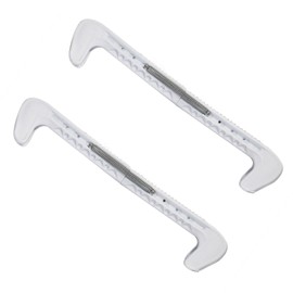 Gymnastics Supplies,1 Pair Plastic Ice Skate Blade Protectors On Hard Concrete Ground White (White)