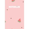 Peach Pink Watermelon Notebook – Cute Fruit Journal for Girls