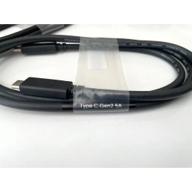 Dell USB-C Cable 3.2 Gen 2 4K@60Hz 5A PD USB C Cord 100W Data Video Audio