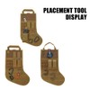 Tactical Christmas Stocking, Stocking Shape Molle Military Waist Bag with