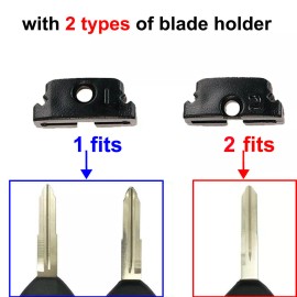 Unbranded For Mitsubishi Eclipse Galant Lancer EVO Key Fob Case Shell Pad Replacement USA