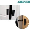 NoBrand 6" Heavy Duty Flush Pull Barn Door Handle -