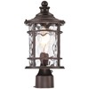 NAXTTII Dusk to Dawn Outdoor Post Lights Waterproof Aluminum Lamp