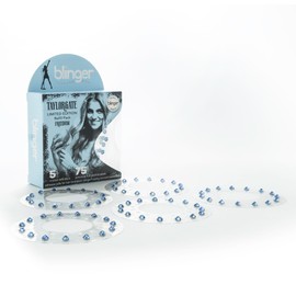 blinger® Limited Edition Taylorgate Crystals Refill Pack | 75 Precision-Cut Glass Crystals in 5 Discs | Ideal for Styling with blinger Gem Stamper Tool (Freedom)