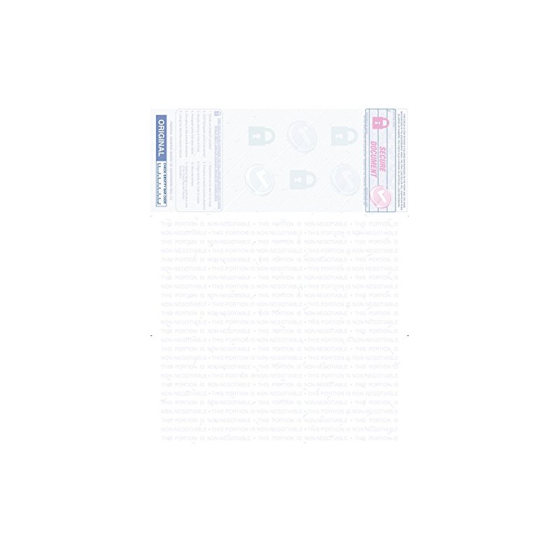 ABC Printed Business Checks Compatible w/QuickBooks on Top, Gray Marble