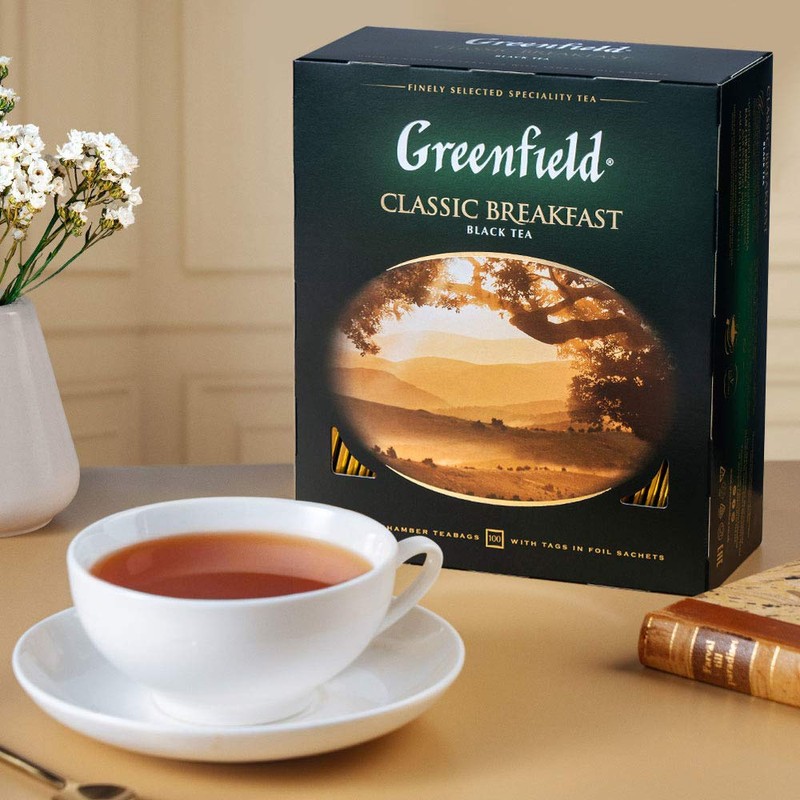 Greenfield Classic Breakfast Сlassic Collection Black Tea Finely Selected Speciality