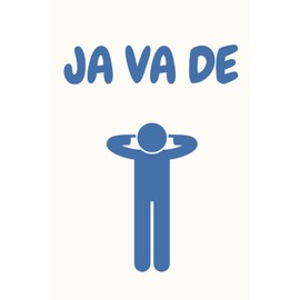 Notebook - JAVADE - A Funny Indian Asian Hindi Gujrati Urdu Punjabi novelty lined notebook/journal. Travel Friendly. 200 pages. 90gsm paper. A5 Notebook