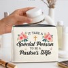 UPNEGE Pastor's Wife Gift Makeup Bag Pastor's Wife Appreciation Gifts