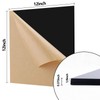 Frddiud 3 Pcs Black Acrylic Sheets, 12 x 12 x