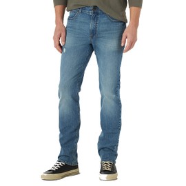 Lee Jean de Pierna Recta Extreme Motion Bi-Stretch para Hombre, King - Características de destrucción, 42W x 29L