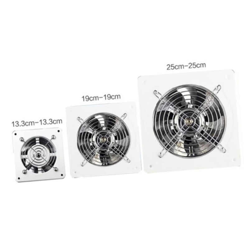 Outanaya Wall Mount Exhaust Fan for Kitchen Bathroom Ventilation Energy