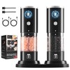 Electric Salt and Pepper Grinder Set USB Rechargeable with LED