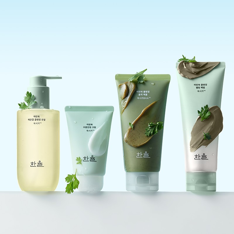 Hanyul [한율]어린쑥 매끈결 클렌징 오일 기획세트 [HANYUL] Mugwort Smooth Cleansing