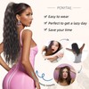 SuyiIRL Curly Ponytail Extension Drawstring Ponytail for Black Women 24
