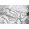 Coyuchi Organic Crinkled Percale Sheet Set, Alpine White (Twin)