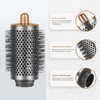 Cyberwork Spazzola volumizzante grande rotonda aggiornata, compatibile con styler ad