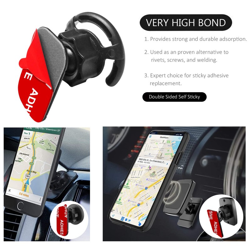 Very High Bond Car Adhesive, AZXYI 9 PCS Dashboard Sticky