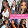 DaiMer 4X6 Straight Lace Closure Wigs for Black Women 4x6