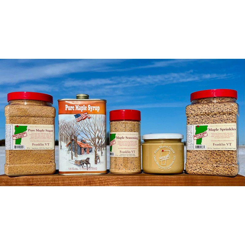 Green Mountain Goodness, Pure Vermont Maple Sprinkles Crunch (Perfect Yogurt