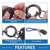 A ABSOPRO Car Keychain Universal Key Chain with Ring for