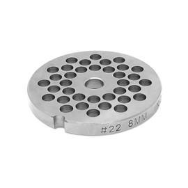 #22 Stainless Steel Replacement Plate Disc Blade for Meat Grinder (5/16")