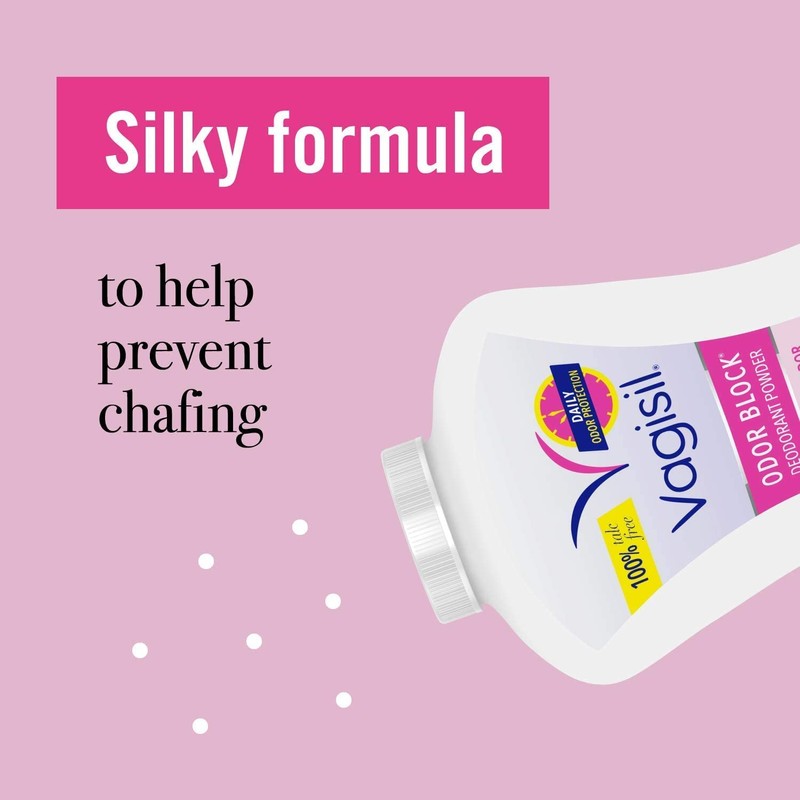 Vagisil Deodorant Powder 8 oz (Pack of 3)