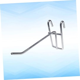 STOBOK 10pcs para Colgar Bolsos Kitchen Hook Pan Hangers Mesh Hooks Heavy Duty Clothes Rack Heavy Duty Hook Store Product Hook Bathroom Hook Hangers for Supermarket Display Light