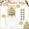 Zhanmai 150 Sets Christmas Cards with Envelopes & Stickers 150