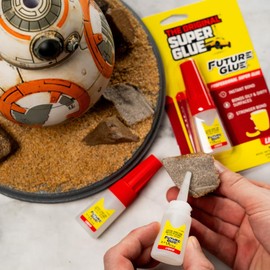 Future Glue - High-Performance Professional Super Glue, 6 Gram Bottle, Clear – Instant Bonding, Works on Dirty and Greasy Surfaces, Temperature and Chemical Resistant (Pack of 1)