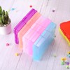 PATIKIL 5x7 Photo Storage Box, 2 Pack Photo Boxes Storage