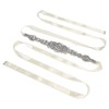 Rhinestone Wedding Dress Belt Elegant Waistbelt Clothes Accessories for Bride