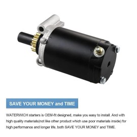 John Deere Starter John Deere L110 LT133 LT155 STX46 All Tractors AM122435 12-098-15 and 22