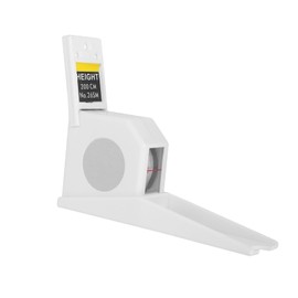 2 Metre Height Measuring Tape, Wall Mounted Wall Stadiometer, Height Measuring Device, Height Measuring Tape, Growth Height Meter, Retractable for Adults and Children (White)