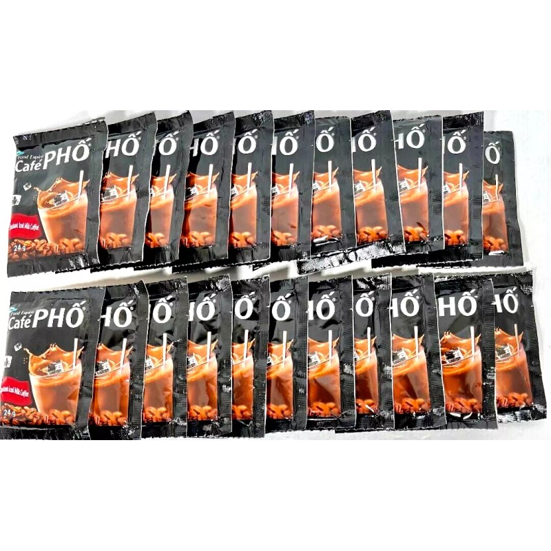 Cafe Pho Instant Iced Milk Coffee 25 Sachets x 24g