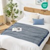 Herringbone Throw Blanket for Couch, Reversible Super Soft Warm Chervon