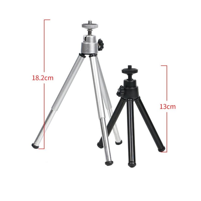 REFLEX CAMERA Lightweight Extendable Mini Tripod 5.9-7.9in – Aluminum Desktop