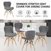 Plliocse Bar Stool Covers Stretch Bar Stool Protective Covers, Universal