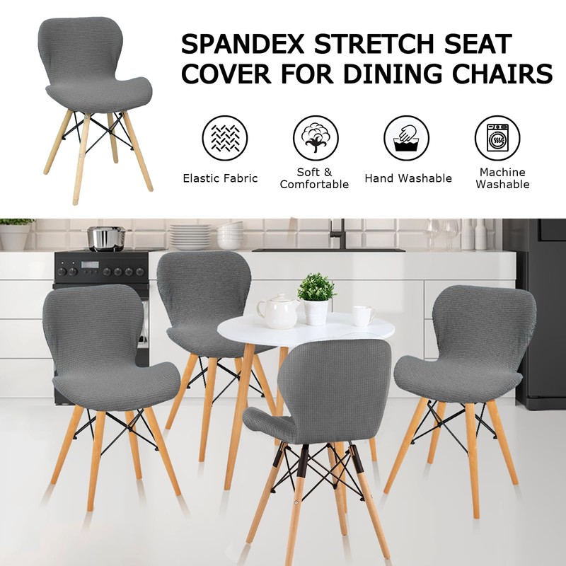 Plliocse Bar Stool Covers Stretch Bar Stool Protective Covers, Universal