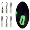 20 Pcs Self Luminous Zipper Pulls, Zipper Puller Glow in