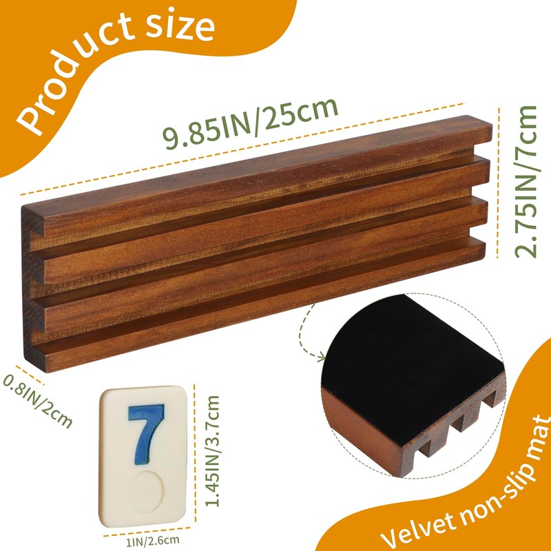 Wahartoly Rummy Cube Game Set