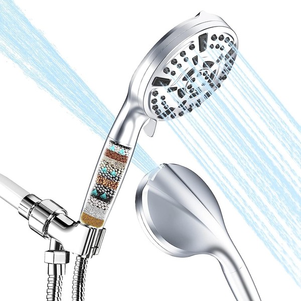 Not Applicable High Pressure Filtered Shower Head Handheld Shower Head