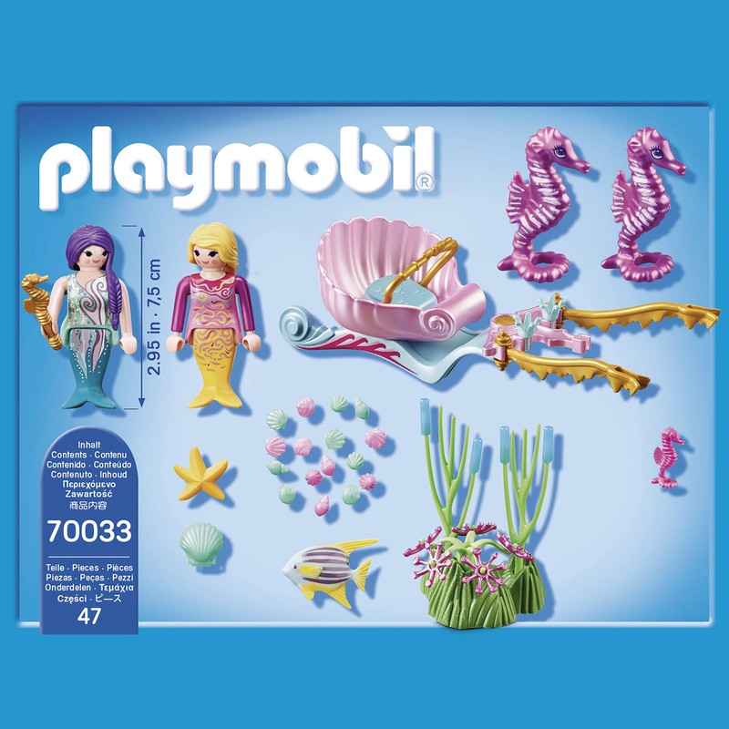 Playmobil Seahorse Carriage and Figure Pack Playset