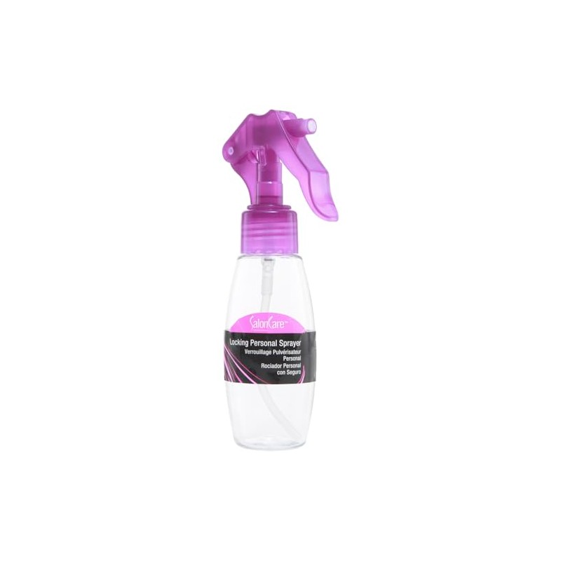 Salon Care Clear Locking Travel Sprayer