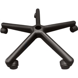 28" Replacement Plastic Office Chair or Stool Base w/Casters - Made in USA