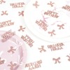 Rose Gold Bow Happy Birthday Confetti Tying The Knot Confetti