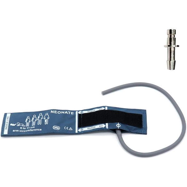 Universal NIBP Cuff with BP12 Connection for Newborns, 6-11 cm