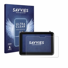 Savvies 6 Pack Screen Protector compatible with Atomos Shogun Ultra Protection Film Clear