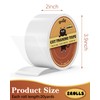 Lzerking Clear Double Sided Tape 2 Rolls Clear Removable Wall