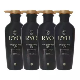 Ryeo 려 클래식 두피영양 샴푸 400ml x4 Rea Classic Scalp Nutrition Shampoo 400ml x4